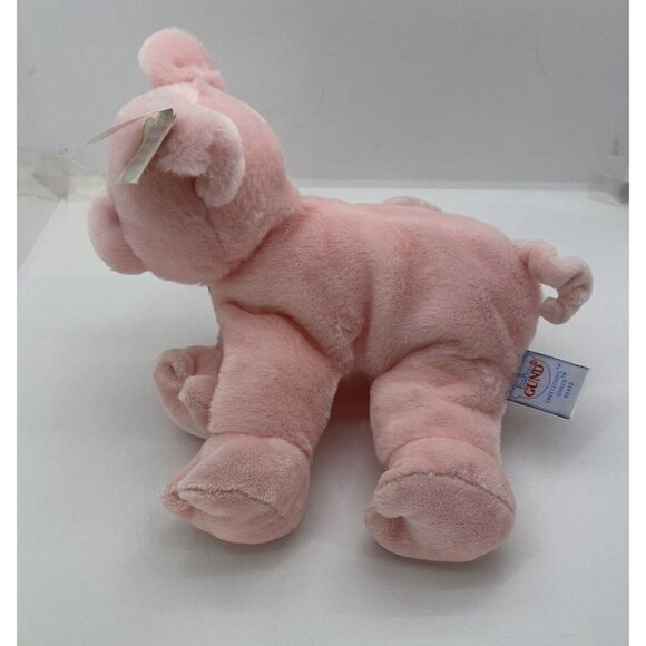 BABY GUND Pink Pig Sweetscoops Oinker 58458 No Sound 9" Plush Stuffed Easter - Picture 2 of 7